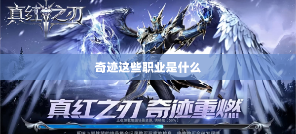 奇迹这些职业是什么